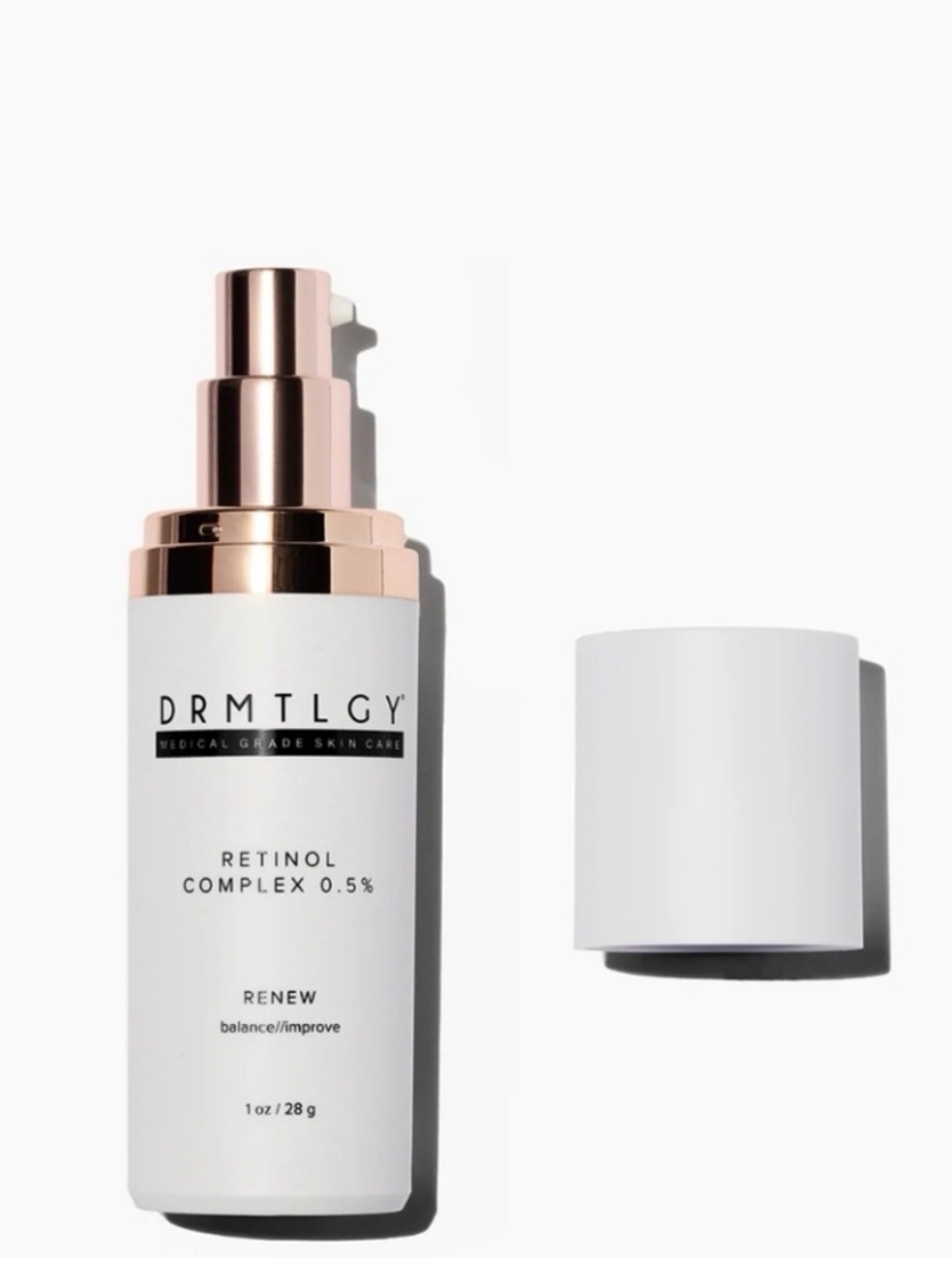DRMTLGY Retinol Complex 0.5% Renew Moisturizer - White